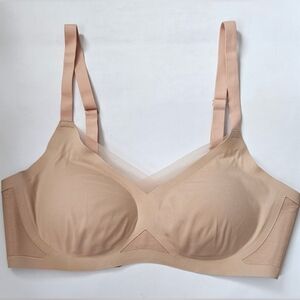 Honeylove Tan Crossover Wireless Bra Size S